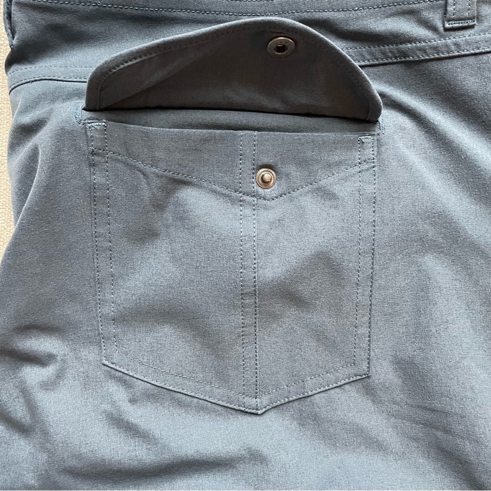 Kuhl Women’s Blue Grey Cargo Hiking Pants - Size 16 - Picture 7 of 7